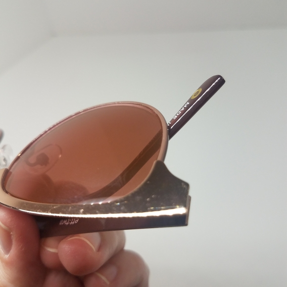 Anthropolgie Ett:twa Rose Gold Copper Sunglasses - Picture 12 of 13